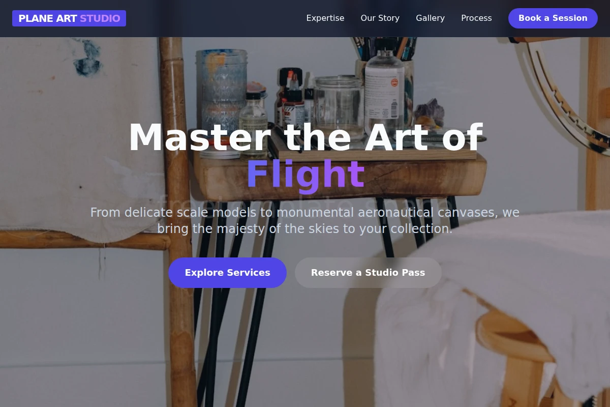 Plane Art Studio
